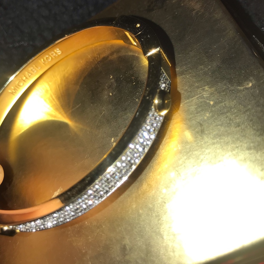 Michael Kors pave bracelet (gold)